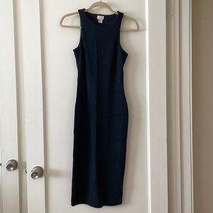 H&M bodycon dress in navy
